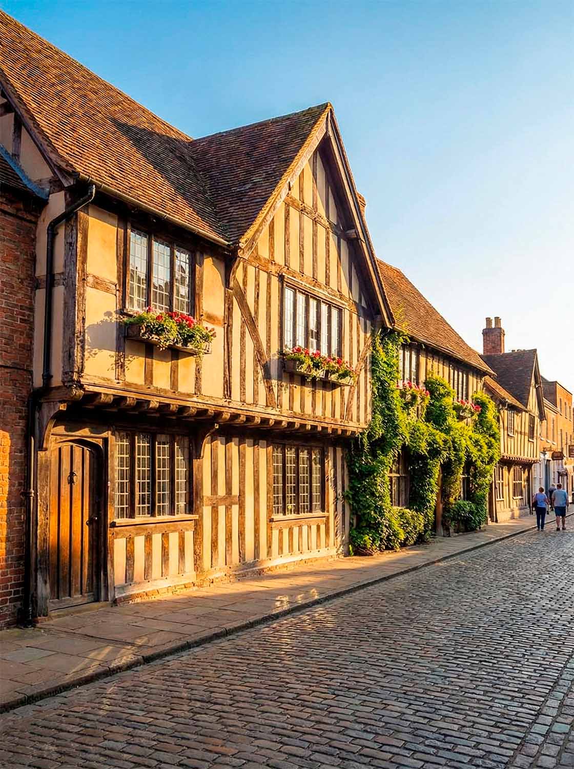 Stratford-upon-Avon, birthplace of Shakespeare